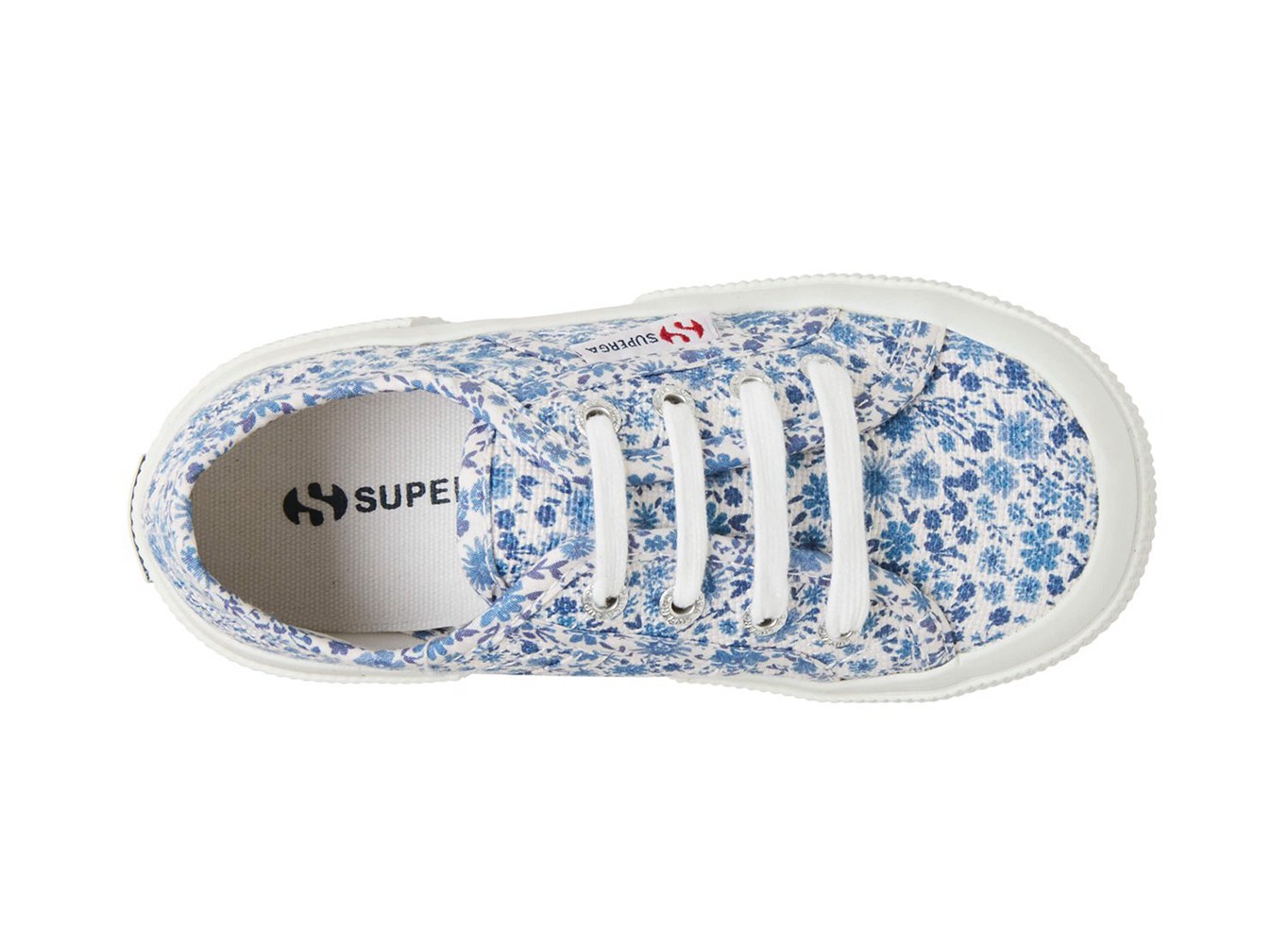 Superga Sneakers Kids - 2750 Printedcotj - Blue - RWUAN0198